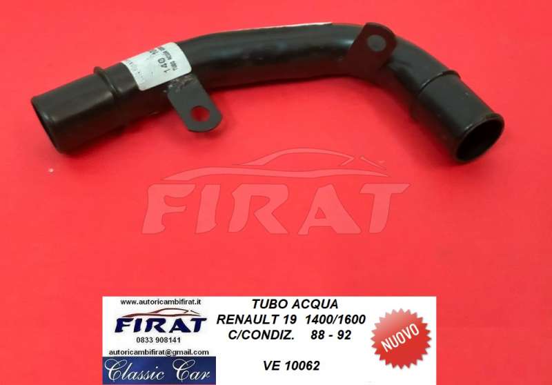TUBO ACQUA RENAULT 19 1400/1600 88 - 92 (10062)